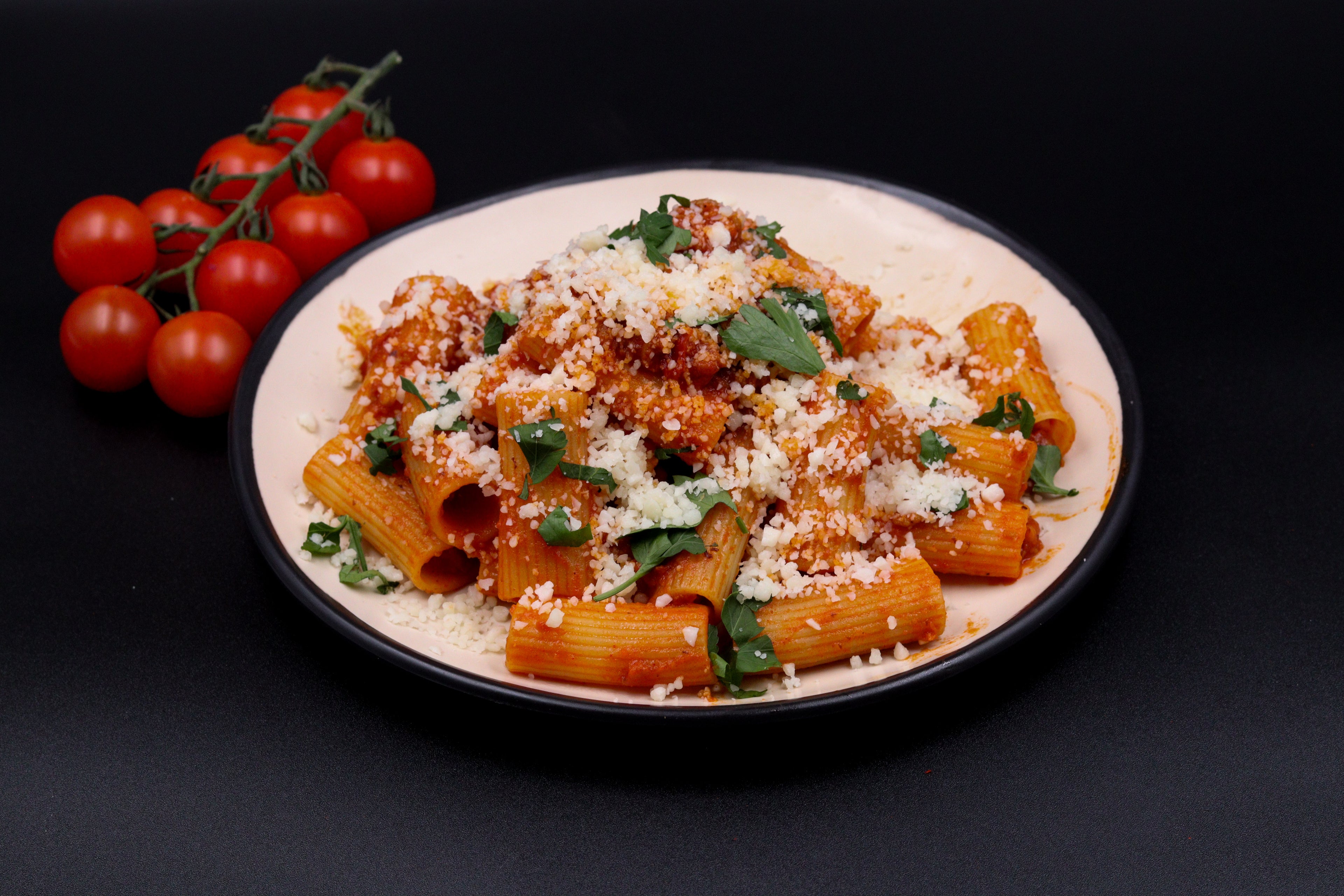 Rigatoni con ’Nduja e Salsiccia