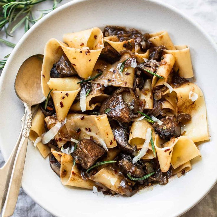 Fungi pappardelle